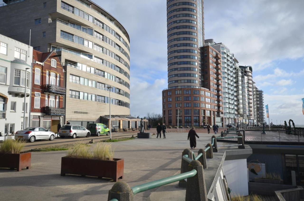 Fraai Appartement Direct Aan Zee Op Toplocatie. Vlissingen Exteriör bild